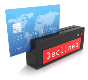 declined Credit Card
