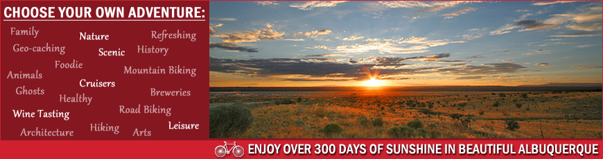 Routes Bicycle Rentals & Tours in Albuquerque Weather