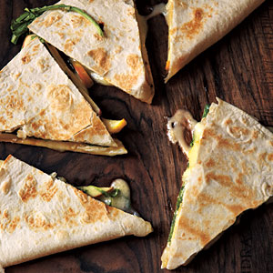 Brie and Apple Quesadillas