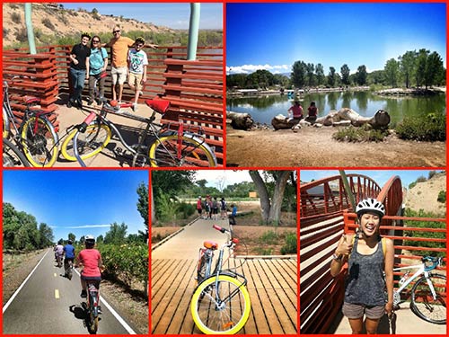Routes Bicycle Tours and Rentals along the Rio Grande Bosque River Trail