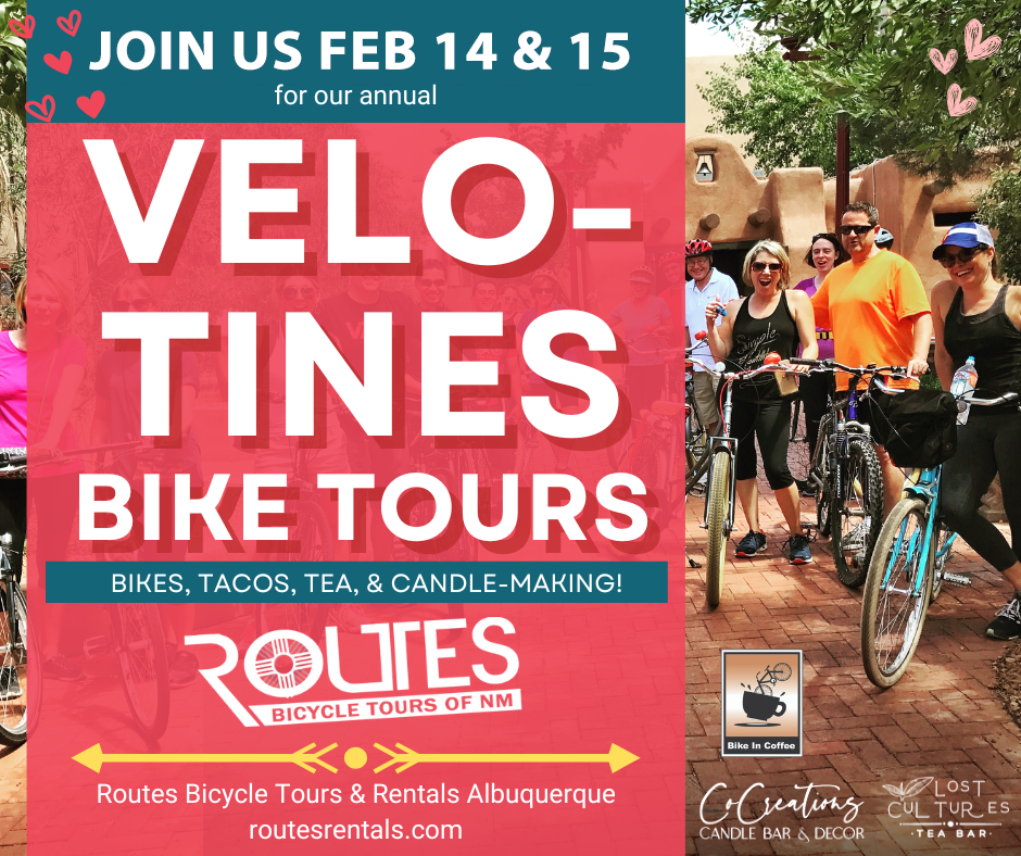 Routes Rentals & Tours - Albuquerque Velo-Tine's Bike Tours